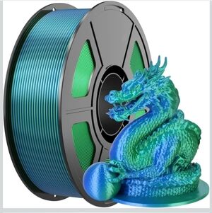 New TECSONAR PLA 1.75mm Sapphire-Blue Green 3D Printer Filament
